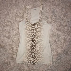 Express Sexy Stretch Animal Print Tank Top